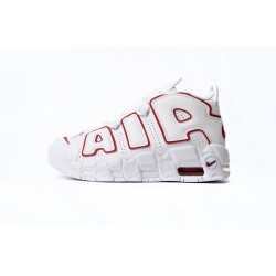 Nike Air More Uptempo Bai Bian Red White DJ5988-100 Casual Shoes 