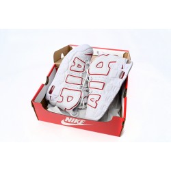 Nike Air More Uptempo Bai Bian Red White DJ5988-100 Casual Shoes 