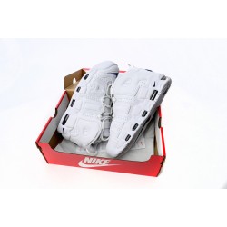 Nike Air More Uptempo Bai Lan All White DH8011-100 Casual Shoes 