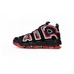 Nike Air More Uptempo Black And Red CJ6129-001 Casual Shoes 