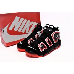 Nike Air More Uptempo Black And Red CJ6129-001 Casual Shoes 