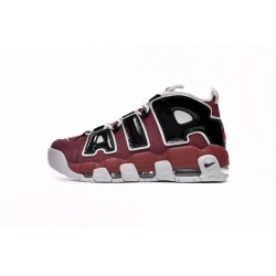 Nike Air More Uptempo Bull Black Red 921948-600 Casual Shoes 