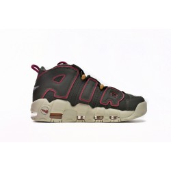 Nike Air More Uptempo KhaKi Red DH0622-300 Casual Shoes 