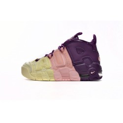 Nike Air More Uptempo Vio Let Purple Pink Yellow AV8237-800 Casual Shoes 