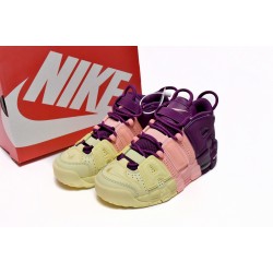 Nike Air More Uptempo Vio Let Purple Pink Yellow AV8237-800 Casual Shoes 