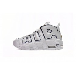 Nike Air More Uptempo White Golden Tongue 415082-109 Casual Shoes 