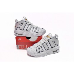 Nike Air More Uptempo White Golden Tongue 415082-109 Casual Shoes 