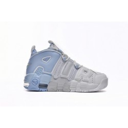 Nike Air More Uptempo White Stitching Ltblue Grey DJ5159-400 Casual Shoes 