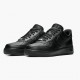 Nike Womens/Mens Air Force 1 07 Black Black 315122 001 Running Sneakers