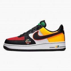 Nike Women's/Men's Air Force 1 07 LV8 Sunburst CK9282 100 Running Sneakers