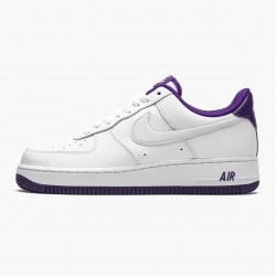 Nike Women's/Men's Air Force 1 07 Voltage Purple CJ1380 100 Running Sneakers