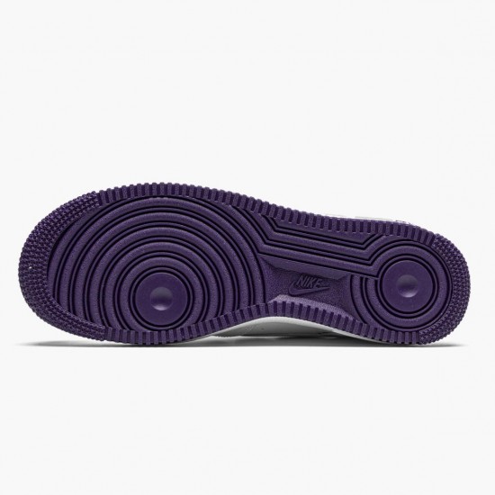 Nike Womens/Mens Air Force 1 07 Voltage Purple CJ1380 100 Running Sneakers