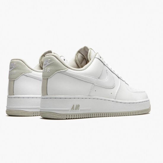 Nike Womens/Mens Air Force 1 07 White Light Bone CJ1380 101 Running Sneakers