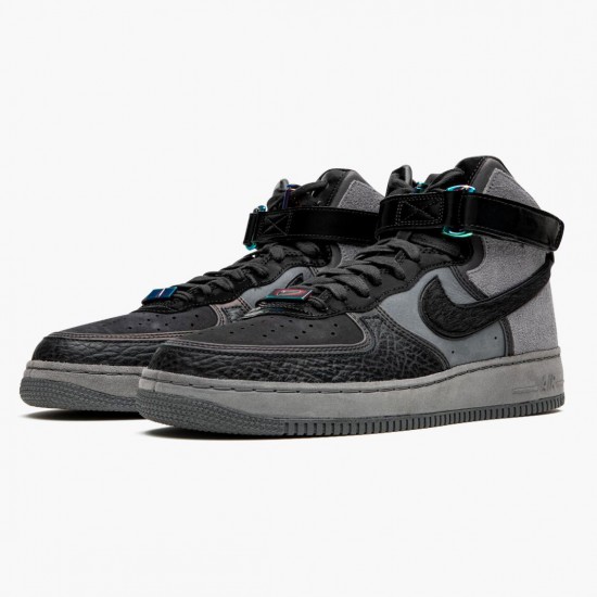 Nike Mens Air Force 1 High A Ma Maniere Hand Wash Cold CT6665 001 Running Sneakers