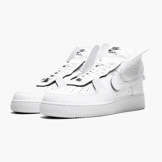 Nike Womens/Mens Air Force 1 High PSNY White AO9292 101 Running Sneakers