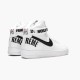 Nike Womens/Mens Air Force 1 High Supreme World Famous White 698696 100 Running Sneakers