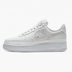 Nike Women's/Men's Air Force 1 LX Tear Away Red Swoosh CJ1650 101 Running Sneakers