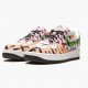Nike Womens/Mens Air Force 1 Low Black Tie Dye CW1267 101 Running Sneakers