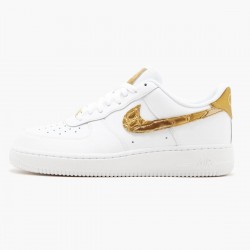 Nike Women's/Men's Air Force 1 Low CR7 Golden Patchwork AQ0666 100 Running Sneakers