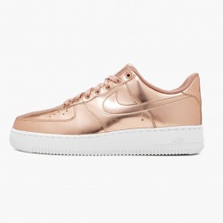 Nike Women's/Men's Air Force 1 Low Metallic Bronze CQ6566 900 Running Sneakers