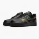 Nike Womens/Mens Air Force 1 Low Misplaced Swooshes Black Multi CK7214 001 Running Sneakers