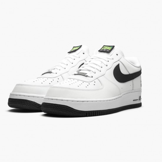 Nike Womens/Mens Air Force 1 Low NY vs NY White Black CW7297 100 Running Sneakers