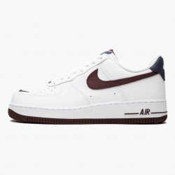 Nike Women's/Men's Air Force 1 Low Obsidian White University Red CJ8731 100 Running Sneakers