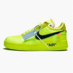 Nike Women's/Men's Air Force 1 Low Off White Volt AO4606 700 Running Sneakers