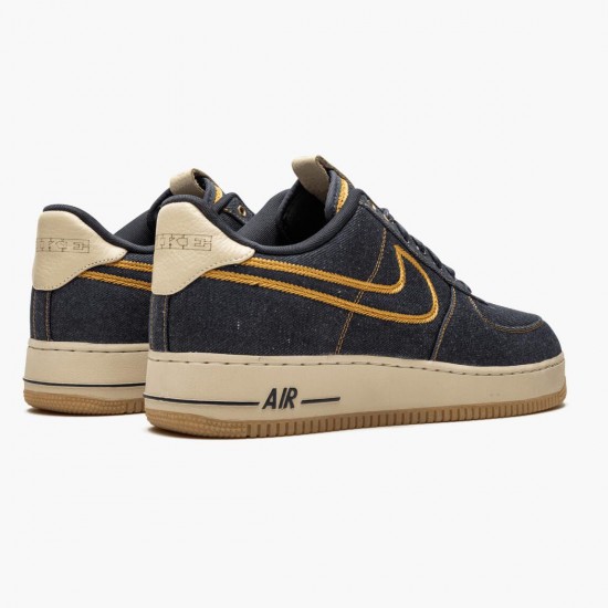 Nike Womens/Mens Air Force 1 Low Premium Denim 318775 404 Running Sneakers