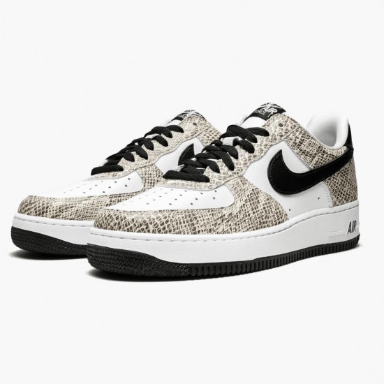 Nike Womens/Mens Air Force 1 Low Retro Cocoa Snake 845053 104 Running Sneakers