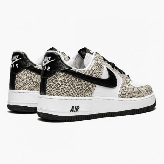Nike Womens/Mens Air Force 1 Low Retro Cocoa Snake 845053 104 Running Sneakers