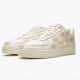 Nike Womens/Mens Air Force 1 Low Satin Floral Pale Ivory AT4144 100 Running Sneakers