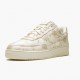 Nike Womens/Mens Air Force 1 Low Satin Floral Pale Ivory AT4144 100 Running Sneakers