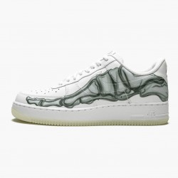 Nike Women's/Men's Air Force 1 Low Skeleton Halloween BQ7541 100 Running Sneakers