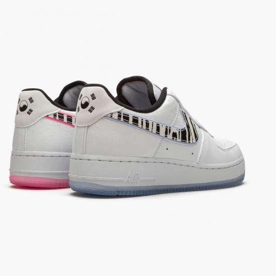 Nike Womens/Mens Air Force 1 Low South Korea CW3919 100 Running Sneakers