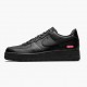 Nike Mens Air Force 1 Low Supreme Black CU9225 001 Running Sneakers