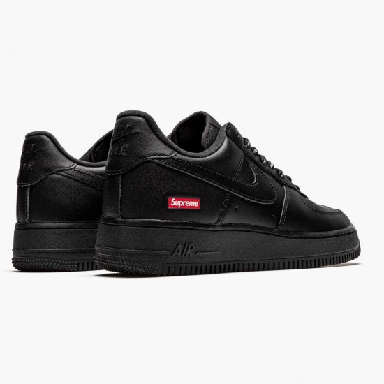 Nike Mens Air Force 1 Low Supreme Black CU9225 001 Running Sneakers