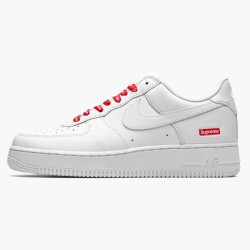 Nike Women's/Men's Air Force 1 Low Supreme White CU9225 100 Running Sneakers