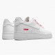 Nike Womens/Mens Air Force 1 Low Supreme White CU9225 100 Running Sneakers