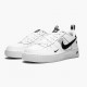 Nike Womens/Mens Air Force 1 Low Utility White Black AR1708 100 Running Sneakers