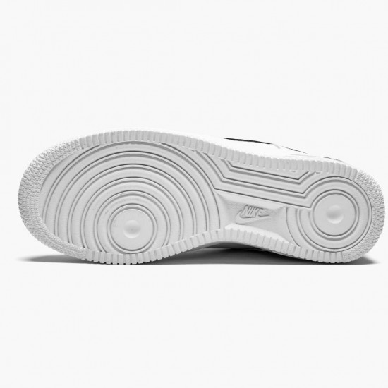Nike Womens/Mens Air Force 1 Low Utility White Black AR1708 100 Running Sneakers