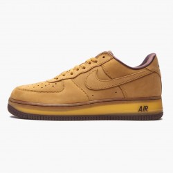 Nike Women's/Men's Air Force 1 Low Wheat Dark Mocha DC7504 700 Running Sneakers