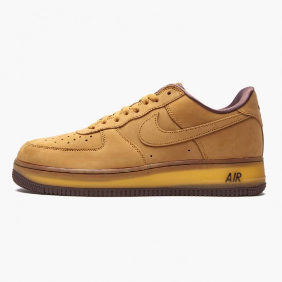 Nike Womens/Mens Air Force 1 Low Wheat Dark Mocha DC7504 700 Running Sneakers