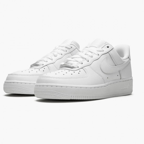 Nike Womens/Mens Air Force 1 Low White 2018 315115 112 Running Sneakers