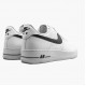 Nike Womens/Mens Air Force 1 Low White Black CJ0952 100 Running Sneakers