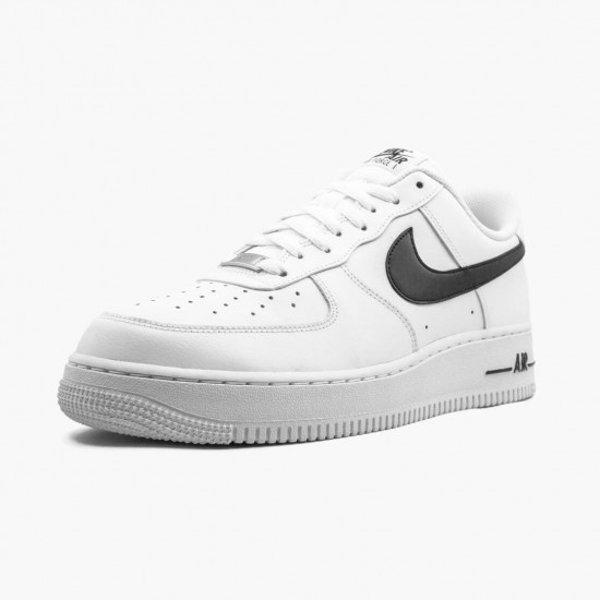 Nike Womens/Mens Air Force 1 Low White Black CJ0952 100 Running Sneakers