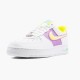 Nike Womens/Mens Air Force 1 Low White Multi Pastel CW5592 100 Running Sneakers