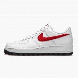 Nike Women's/Men's Air Force 1 Low White Red Blue CT2816 100 Running Sneakers