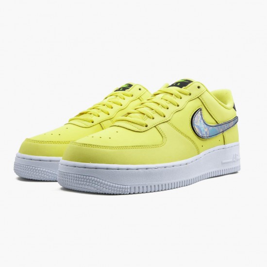 Nike Womens/Mens Air Force 1 Low Yellow Pulse CI0064 700 Running Sneakers