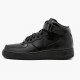 Nike Womens/Mens Air Force 1 Mid Black 315123 001 Running Sneakers
